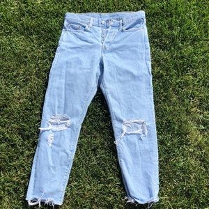 Levi’s wedgie fit jeans
